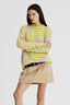Pull Manga Longa Listras Fem