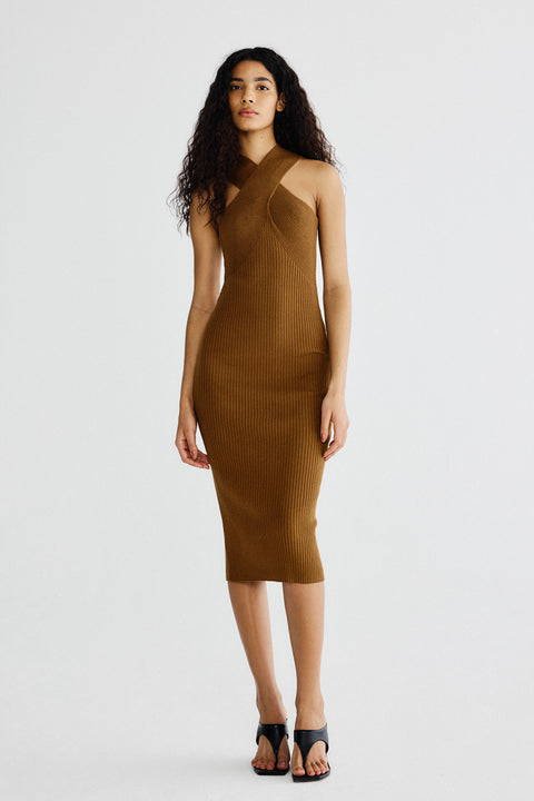 Vestido Liva Cruzado Tricot
