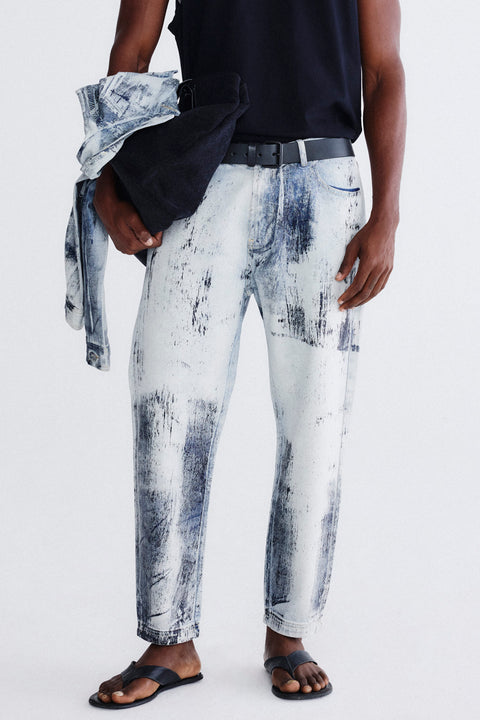Calça Jeans Reta Foil Masc