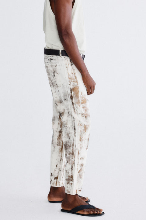 Calça Jeans Reta Foil Masc