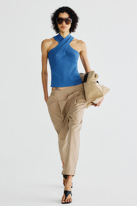 Top Liva Cruzado Tricot