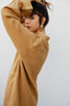 Camisa Oversized de Linho Manga Longa Fem