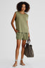 Short Tricot Algodão Fem