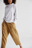 Pull Tricot Gola Canaleta Fem
