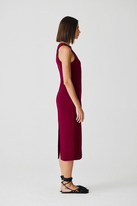 Vestido Midi Tricot