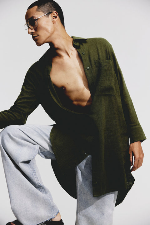 Calça Bootcut Jeans Masc