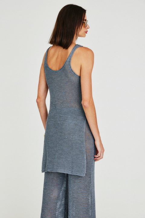 Túnica Tricot Rede