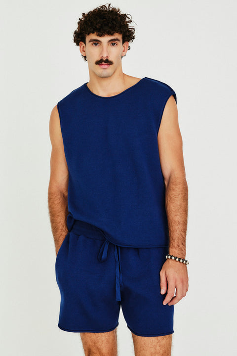 Short Tricot Algodão Masc