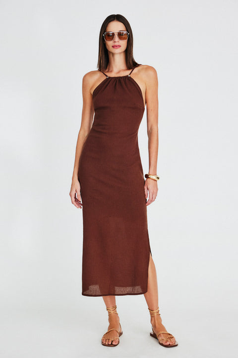Vestido Midi Alça
