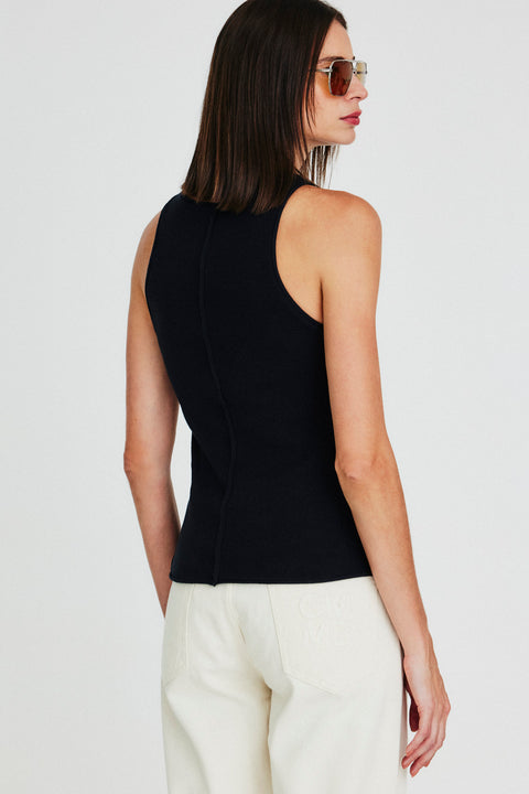 Regata Nadador Tricot Algodão Fem