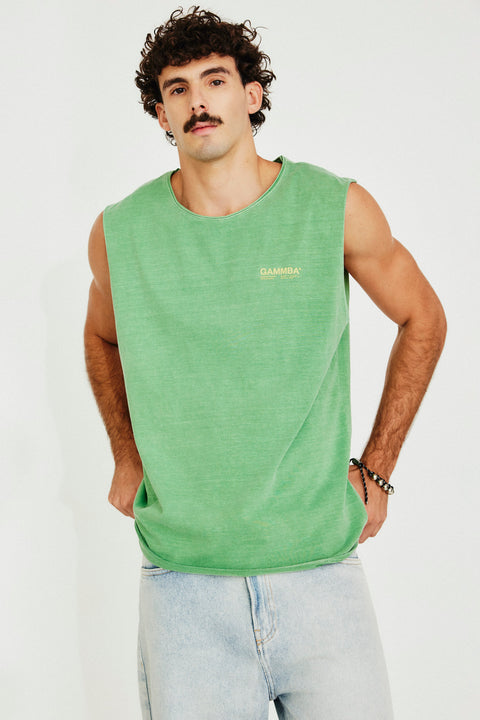 Regata Machão a Fio Estonada Masc