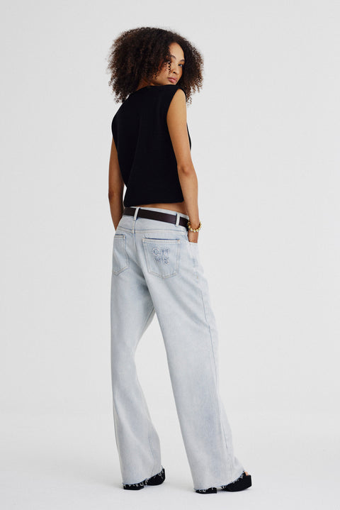 Top Cropped Tricot Box Fem