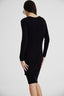 Vestido Tricot Manga Longa