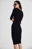 Vestido Tricot Manga Longa