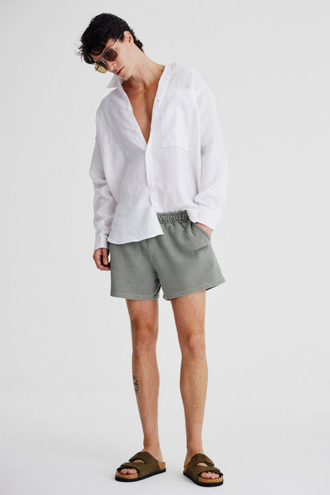 Short de Moletom Estonado Masc