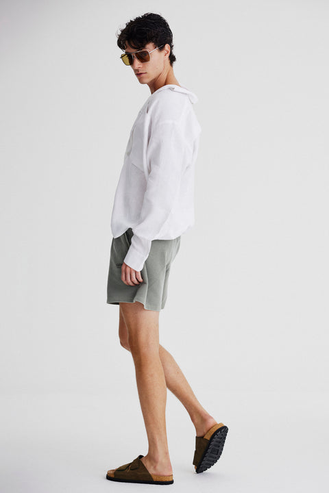 Short de Moletom Estonado Masc