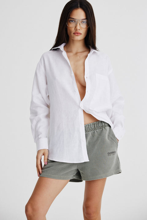 Short de Moletom Estonado Fem