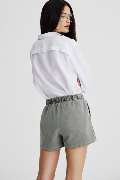 Short de Moletom Estonado Fem