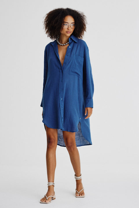 Chemise Algodão Gaze