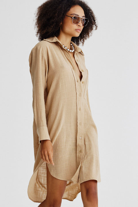 Chemise Algodão Gaze