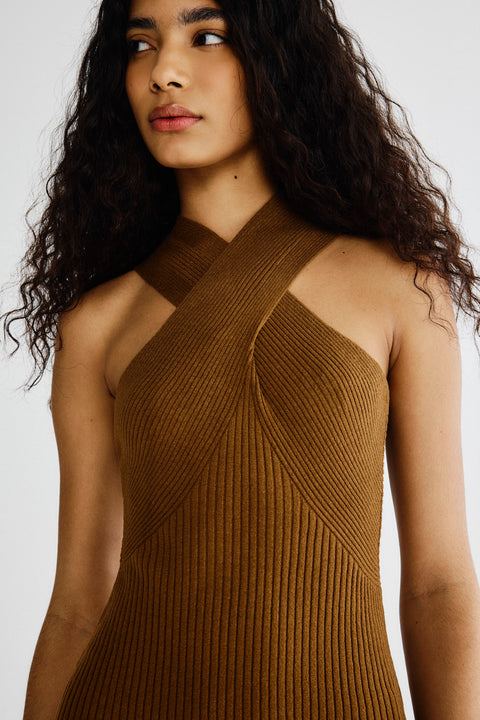 Vestido Liva Cruzado Tricot