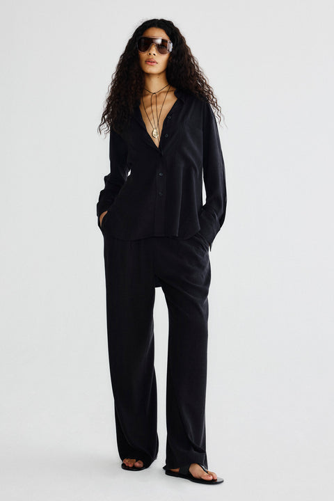 Calça Reta Liocel Fem
