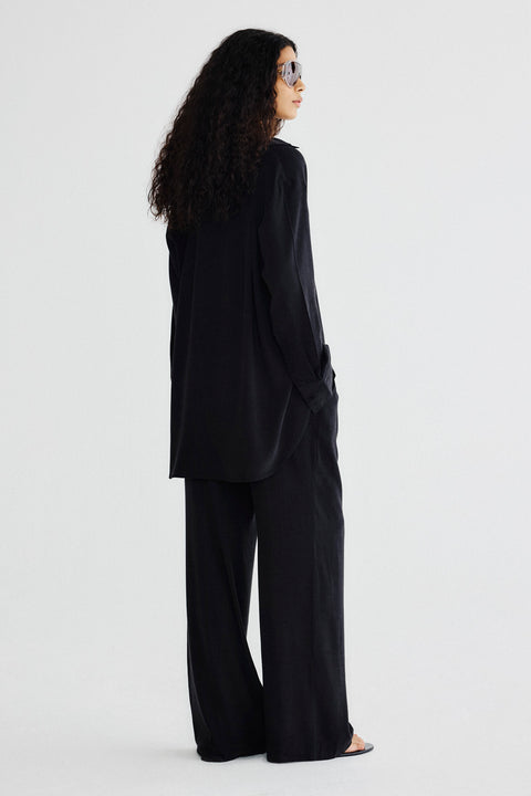 Calça Reta Liocel Fem