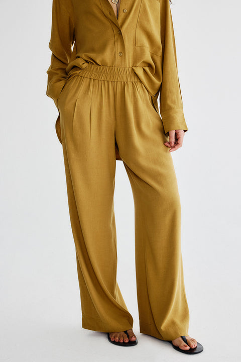 Calça Reta Liocel Fem