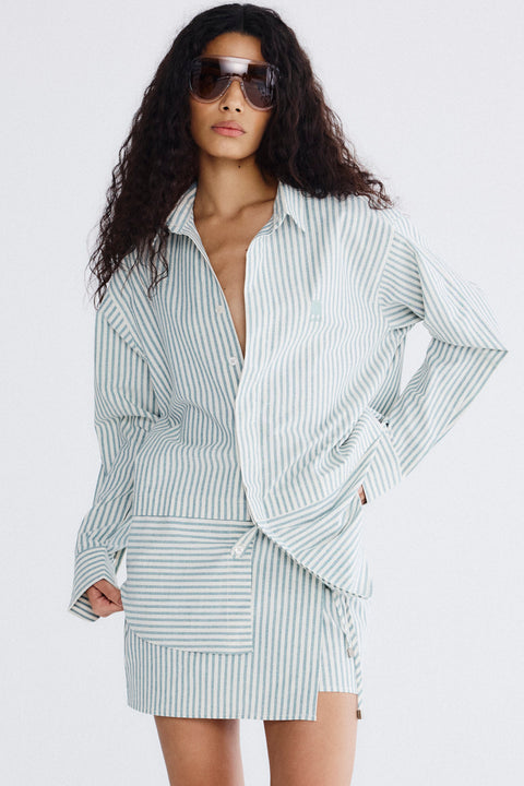 Camisa Pala Listras Fem