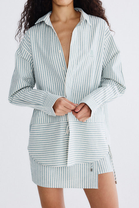 Camisa Pala Listras Fem