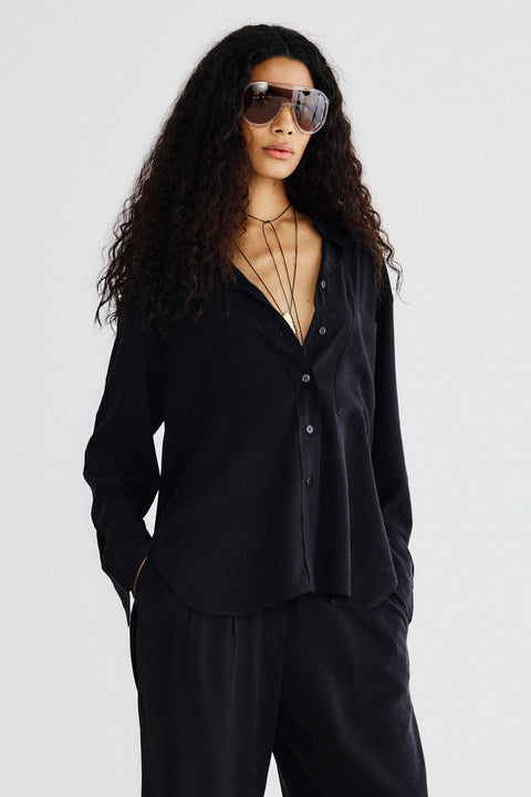 Camisa Ampla Liocel Fem