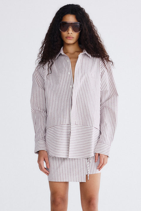 Camisa Pala Listras Fem