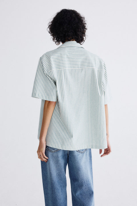 Camisa Gola Havaiana Listras Fem