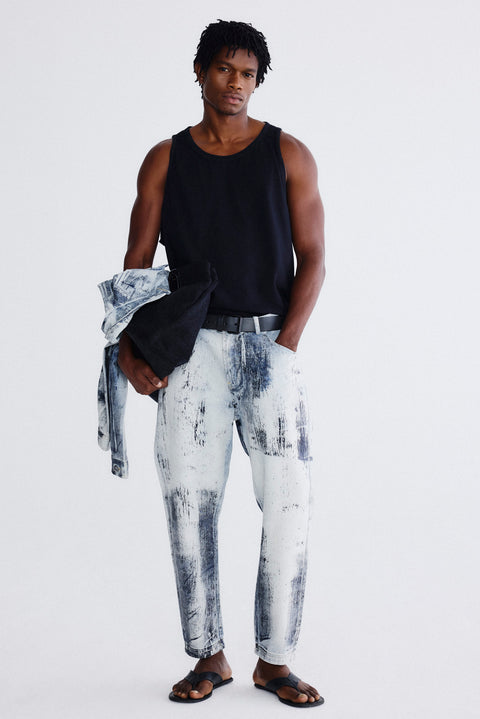 Calça Jeans Reta Foil Masc