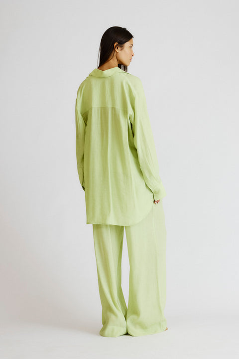 Camisa Ampla Rayon Fem