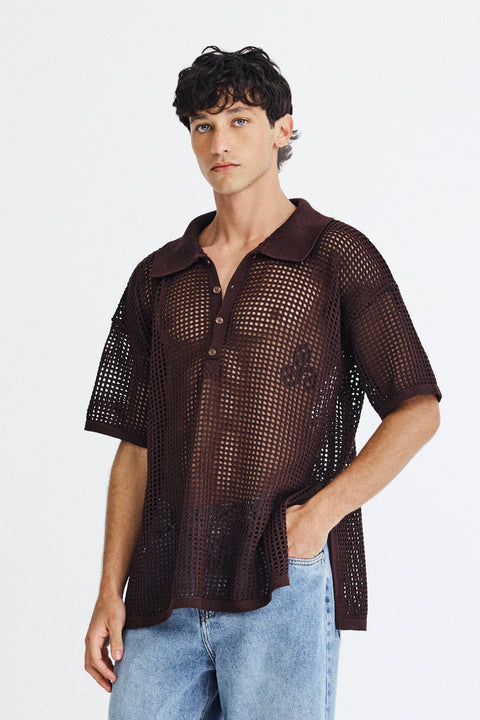 Polo Tricot Telado Masc