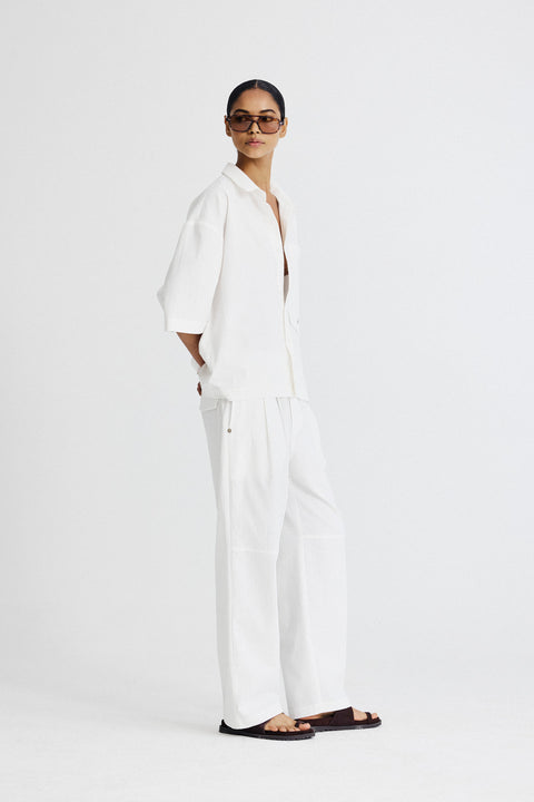 Camisa Box Noar Algodão Fem