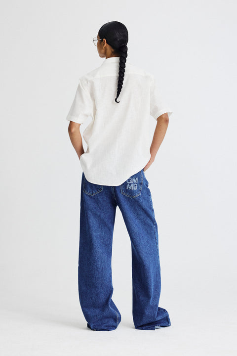 Camisa Manga Curta Regular Fem