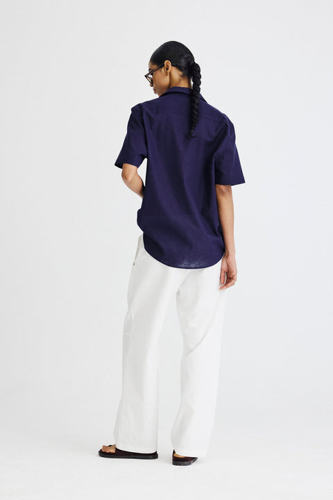 Camisa Manga Curta Regular Fem