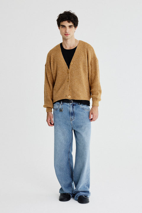 Cardigan Tricot Masc