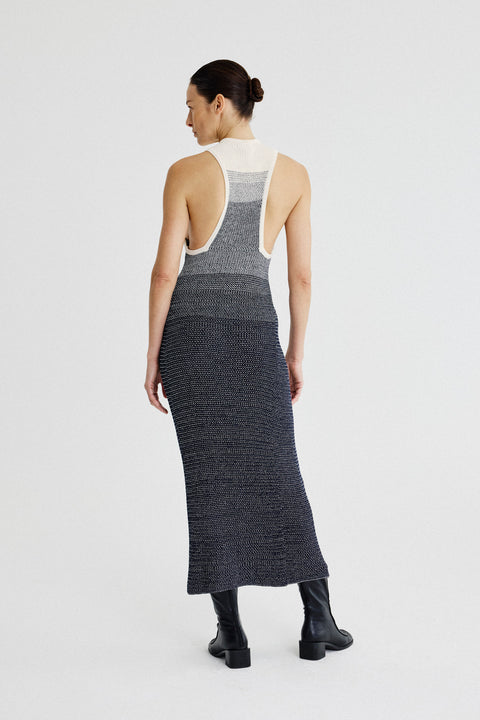 Vestido Degrade Tricot