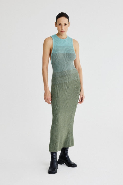Vestido Degrade Tricot