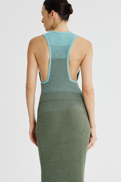 Vestido Degrade Tricot