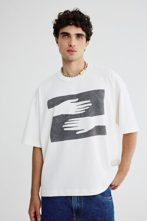T-shirt Box Mãos Super Masc