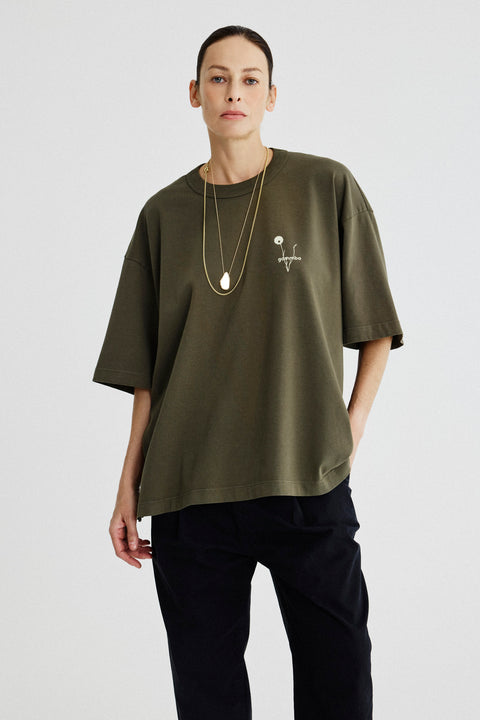 T-shirt Box Flor Super Fem