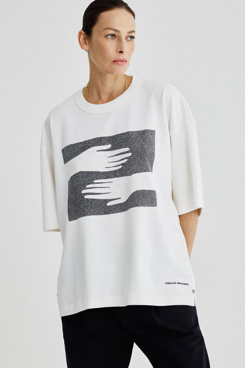 T-shirt Box Mãos Super Fem