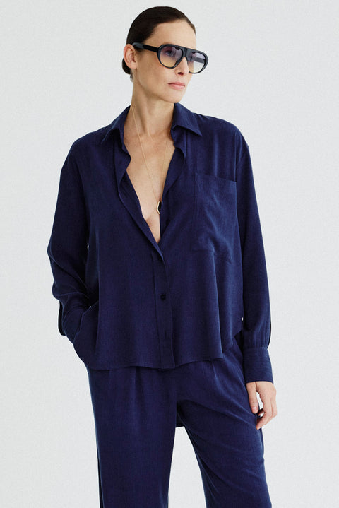 Camisa Ampla Liocel Fem