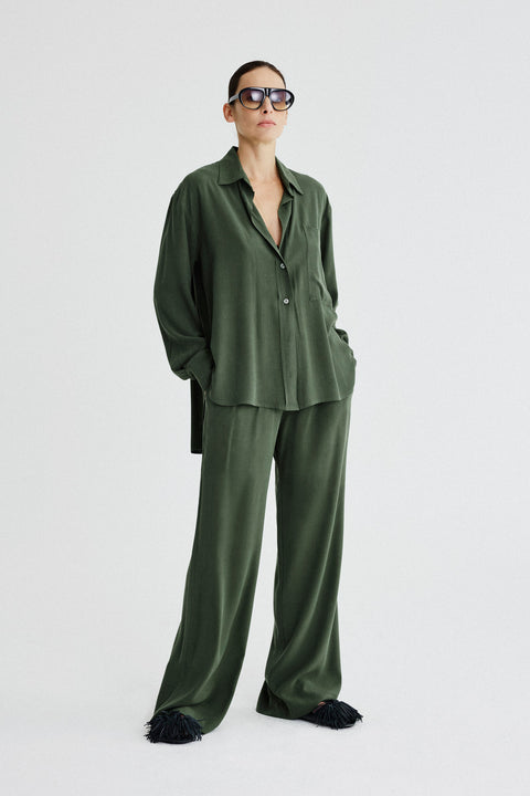 Calça Reta Liocel Fem