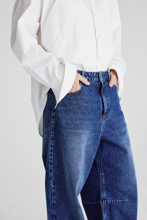 Calça Barrel Jeans Gammba + Isis Masc