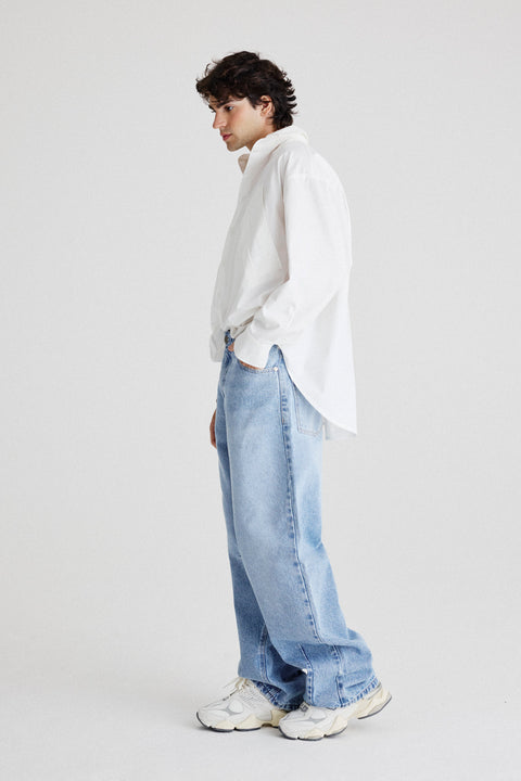 Calça Barrel Jeans Gammba + Isis Masc